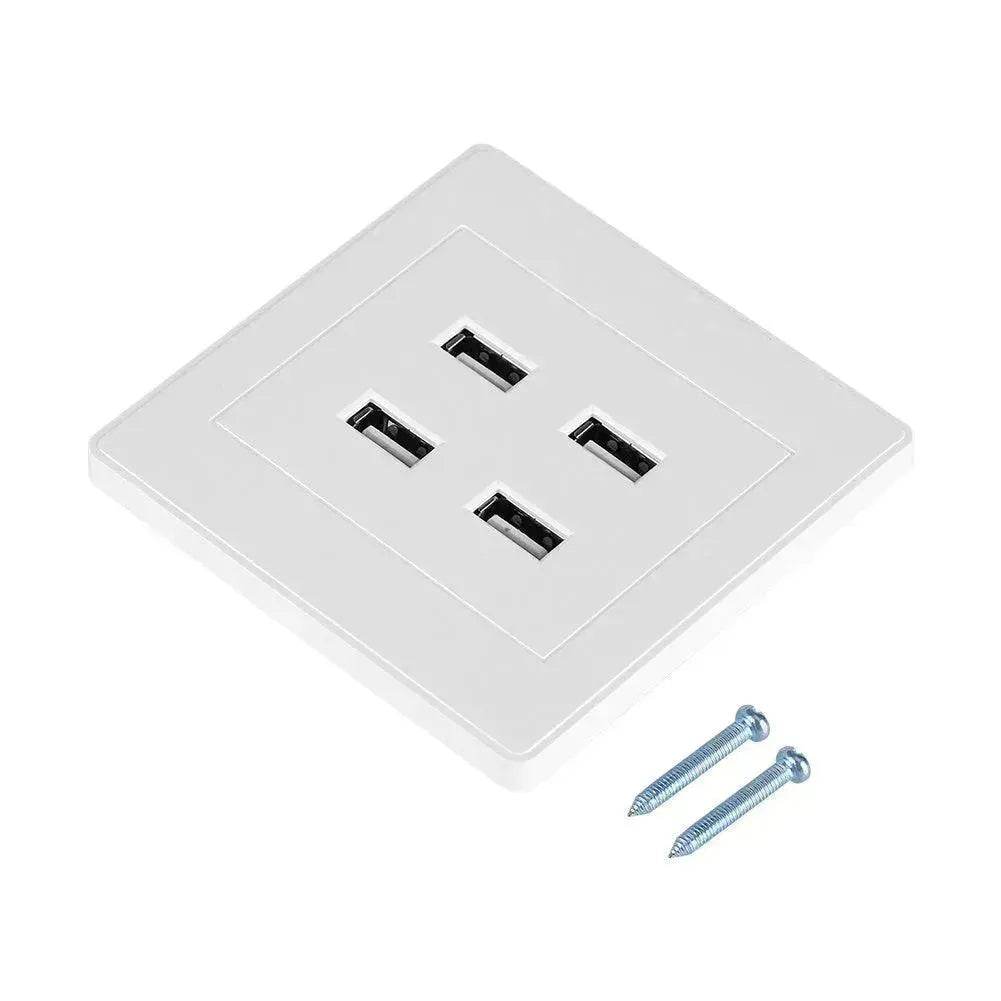 USB charging wall socket panel - Velora