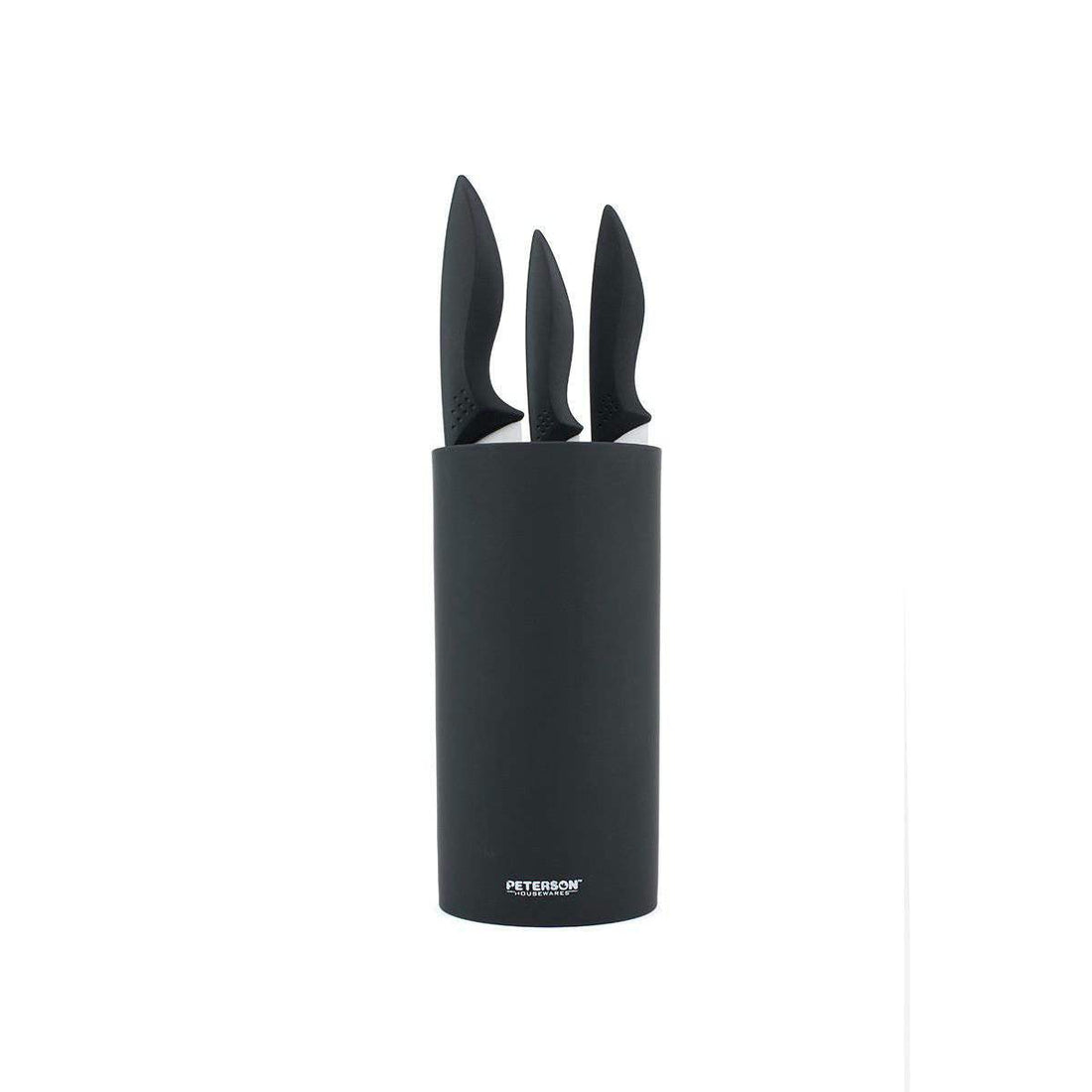 UTILITY KNIFE BLOCK (Round/Black) - Velora Luxury Fashion
