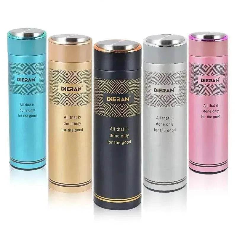 Vacuum Insulated Stainless Steel Tea Bottle Water Mug Cup - Velora