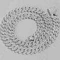 Lost and Found 20mm Silver Cuban Link Chain Jewelry - Velora Luxury Fashion