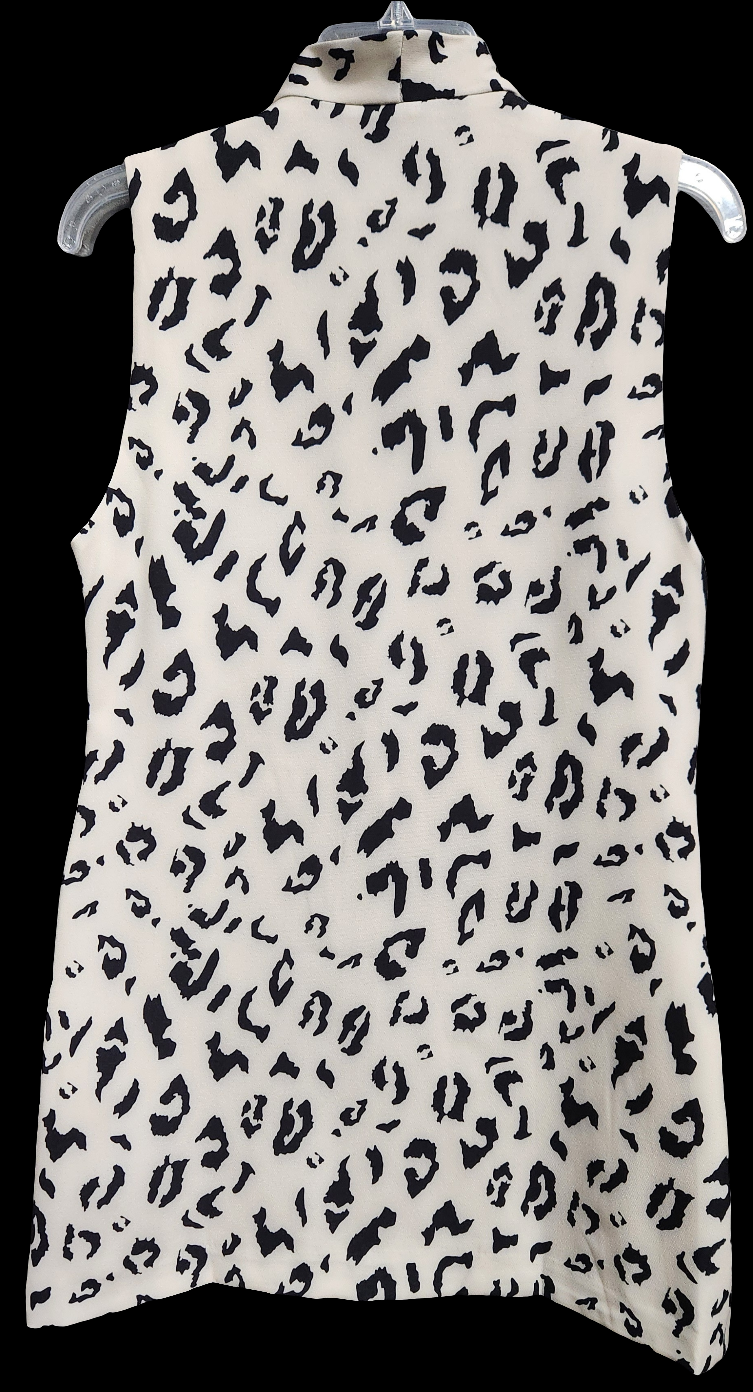 Leopard Print Vest Astudio.fashion