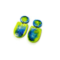 Watercolor Jewelry Set with Statement Necklace & Earrings Handmade - Velora Luxury Fashion