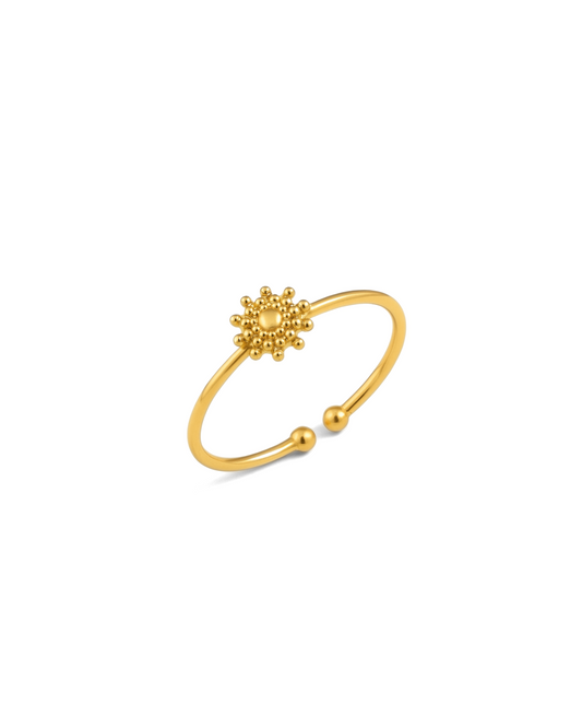 Golden Hour Adjustable Ring - Velora