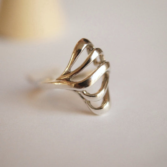 Chunky Wave Ring