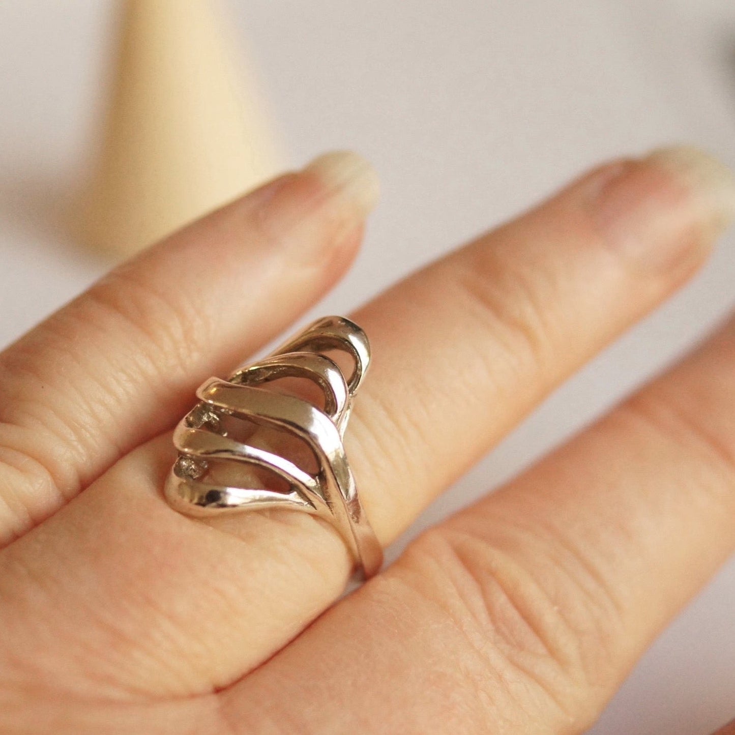 Chunky Wave Ring