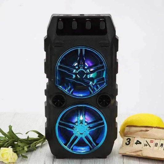 Wireless Bluetooth Speaker Dual Speakers Outdoor Portable Loud Speaker - Velora