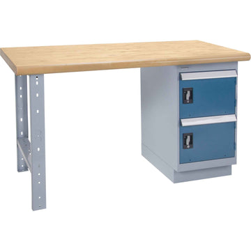 Workbench, 2500 lbs. Cap., 60" W x 30" D, 34" H - Velora Luxury Fashion