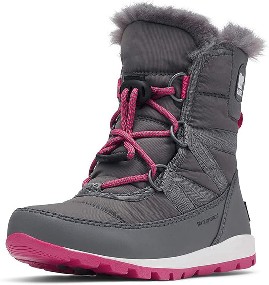 Sorel Youth Whitney Short Lace -32F/-25F Winter Boots Size 3 US Youth - Velora