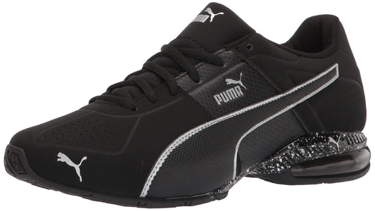 PUMA Mens Cell Surin 2 Cross Trainer MATTE PUMA Mens Black-PUMA Mens Silver 10.5
