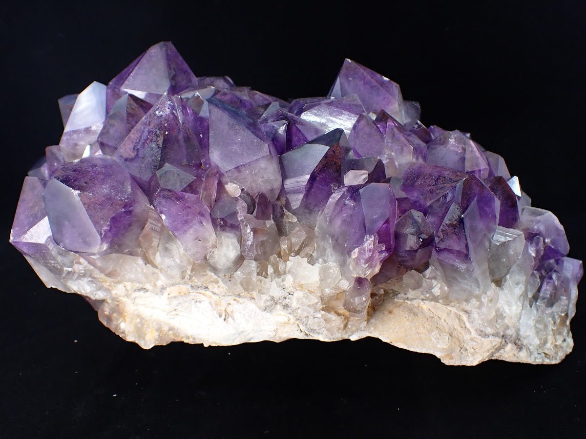 XL Amethyst Cluster with Phantom Zoning – Congo 23 lbs, 12.5" x 9"
