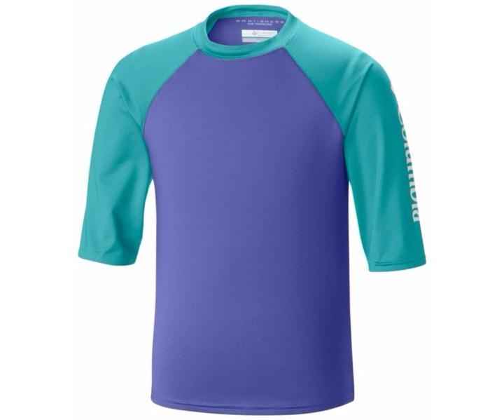 Columbia Kids Mini Breaker II Short Sleeve Sun Shirts ScoutTech